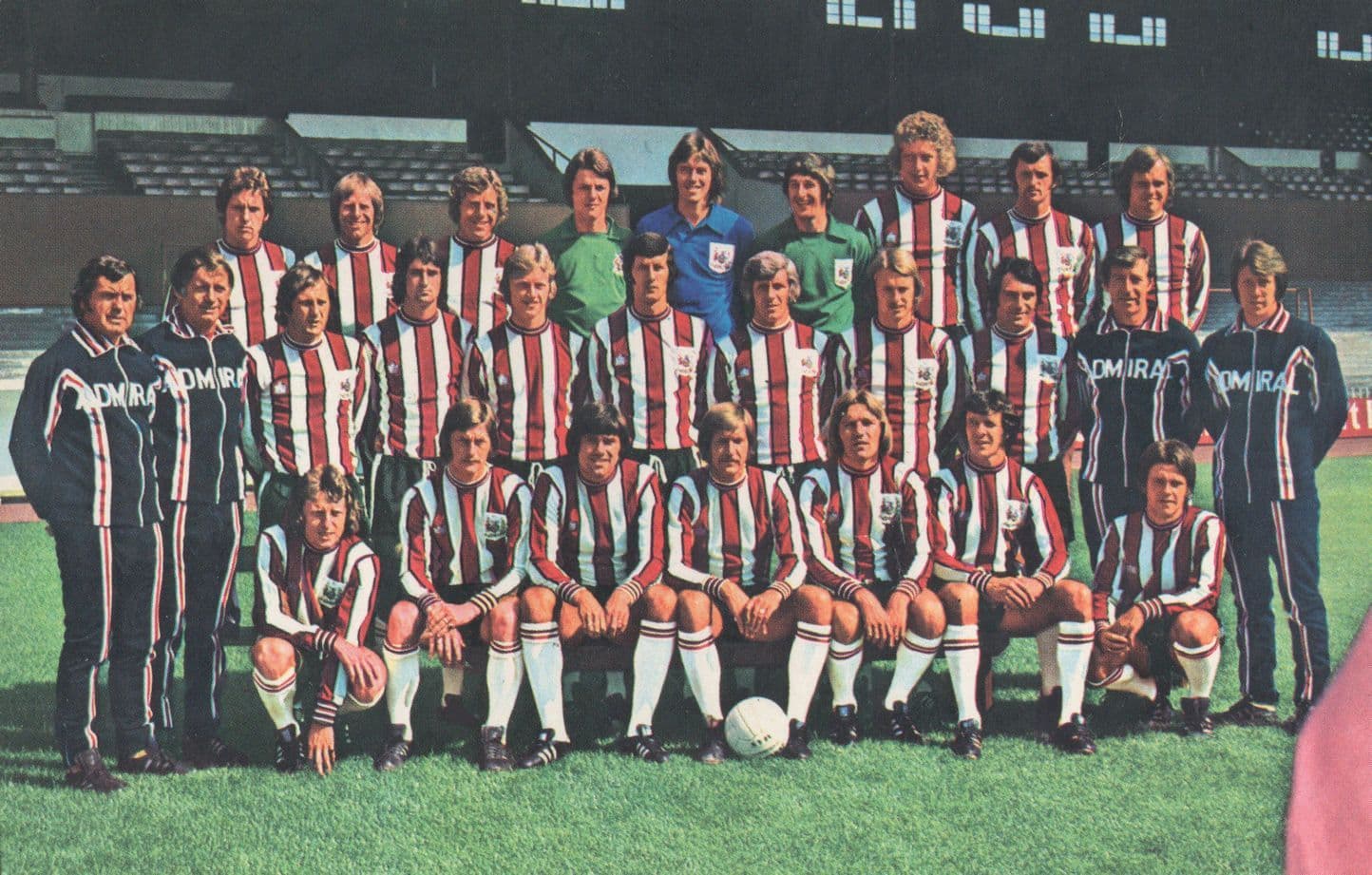 Sheffield United 1970s 1980s Football Club Team Spanish Postcard