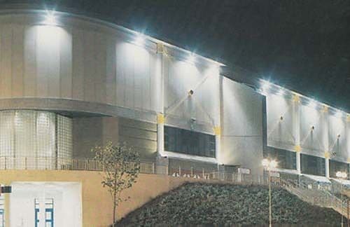 Sheffield Yorkshire Sports Arena At Night Postcard