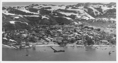 Shela Island Sand Dunes Boats Kenya Vintage Widescreen Press Photo