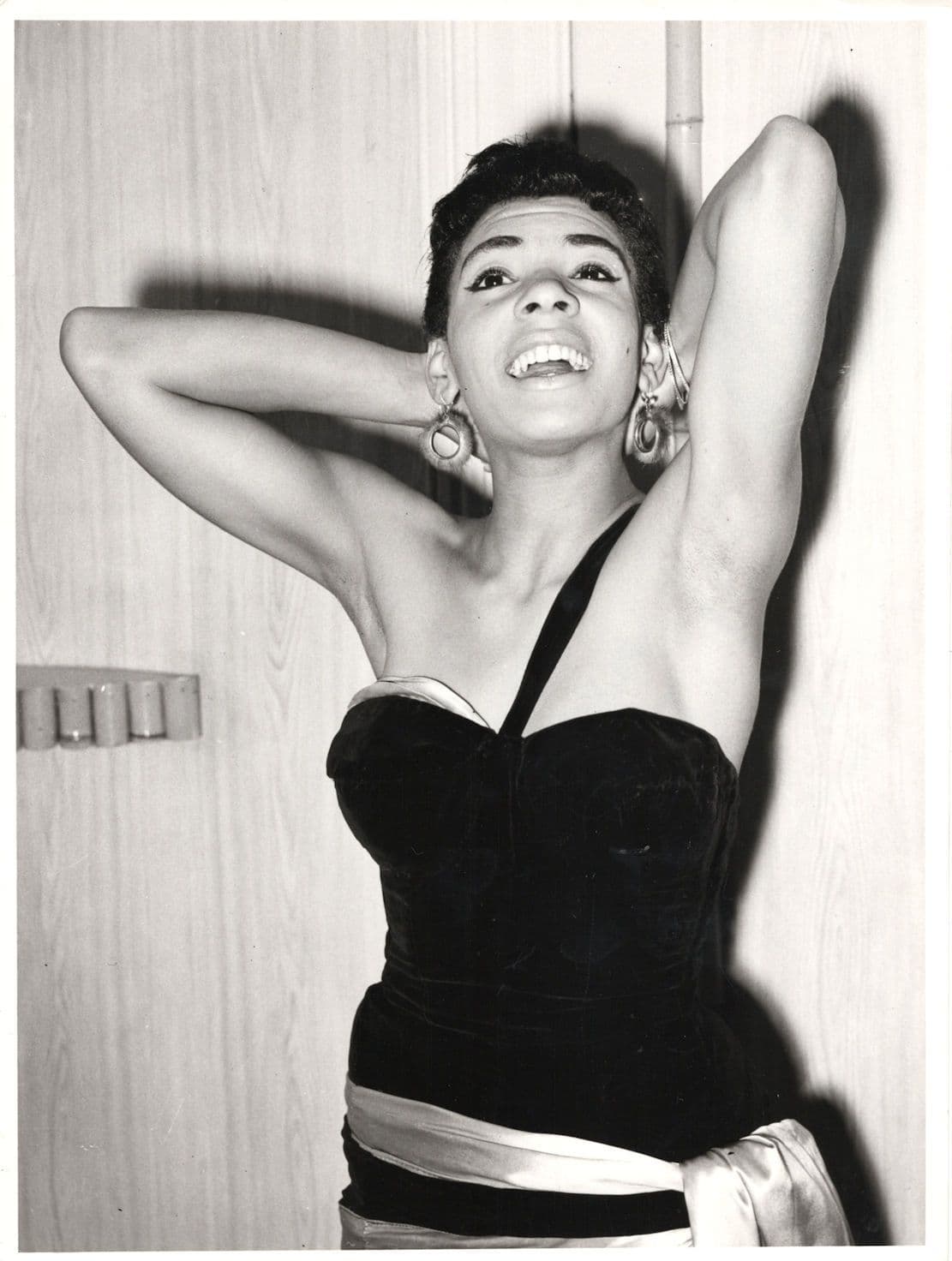 Shirley Bassey At Only 18 Years Old Teenage Star London Press Photo