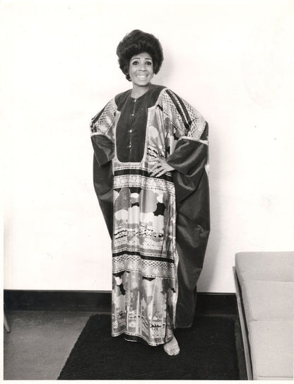 Shirley Bassey in 1970 Christmas BBC Show Rare Large Press Photo