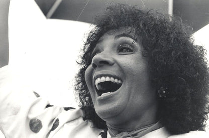 Shirley Bassey Live In Cardiff Wales 1982 Welsh Rare Press Photo