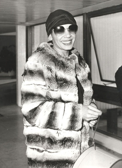 Shirley Bassey Los Angeles Airport Australia Live Concerts Press Photo