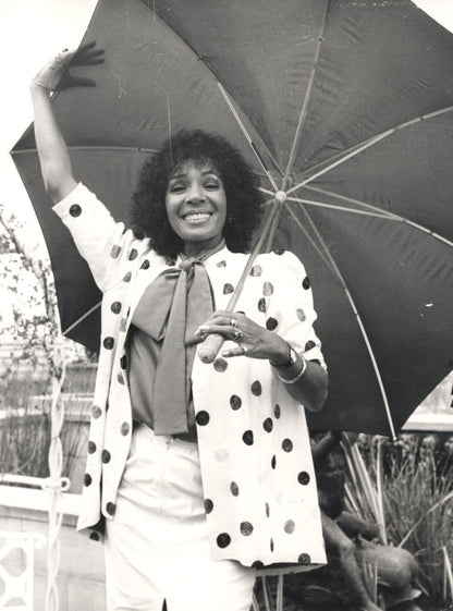 Shirley Bassey Love Loneliness & Relationships Tennis Vintage Rare Press Photo