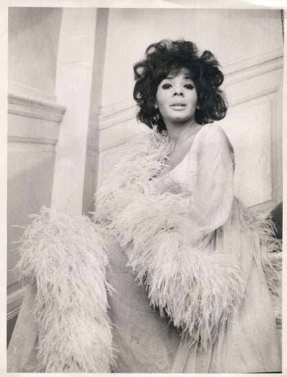 Shirley Bassey on BB2 TV The One Woman Show 1969 Large Music Press Photo