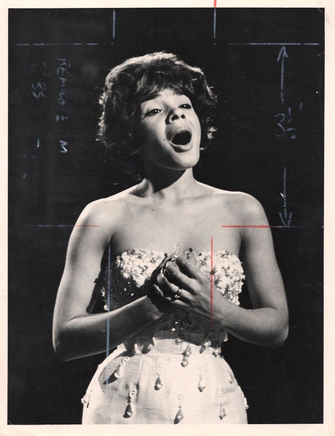 Shirley Bassey on The Bing Crosby Show 1963 Rare Press Photo