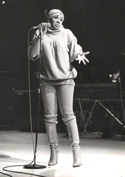 Shirley Bassey Royal Albert Hall 1978 Live Concert Press Photo