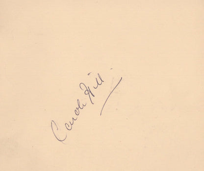 Shirley Grahame Kershaw Carole Hill 2x Hand Signed Autograph