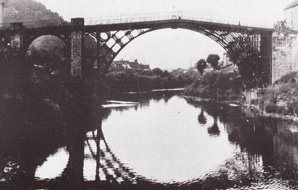 Shropshire Daily Star Ironbridge River Newspaper Rare Postcard