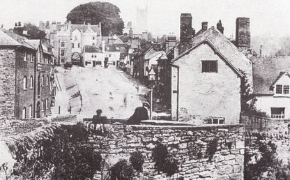 Shropshire Daily Star Ludlow Bridge Victorian Era Newspaper Postcard