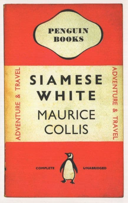 Siamese Witch Maurice Collis 1940 Book Postcard
