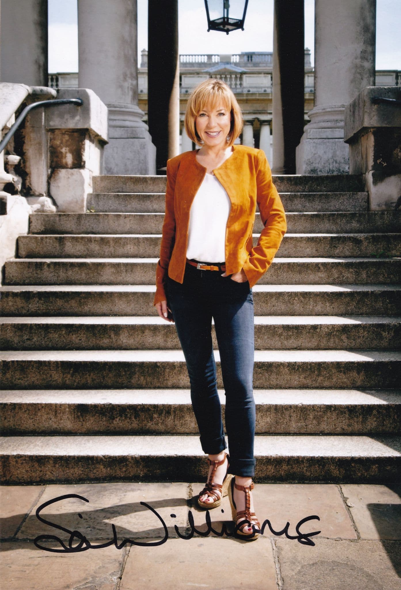 Sian Lloyd Weather Presenter 5x Photo Bundle incl Hand Signed