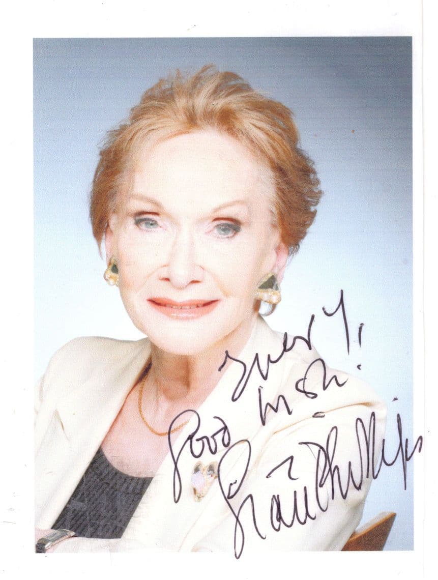 Sian Phillips I Claudius Goodbye Mr Chips Hand Signed Photo