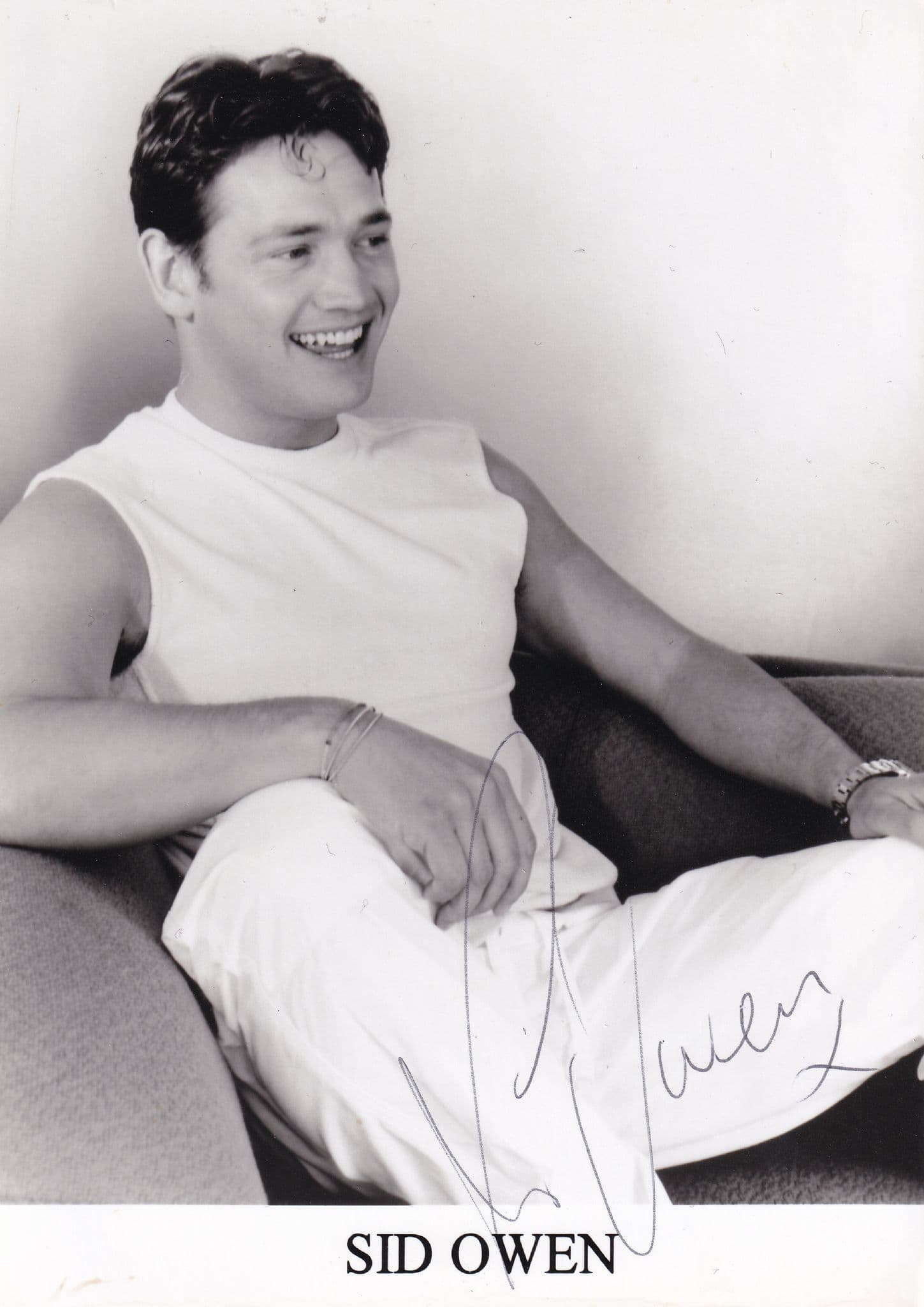 Sid Owen Ricky BBC Eastenders Vintage Hand Signed Photo
