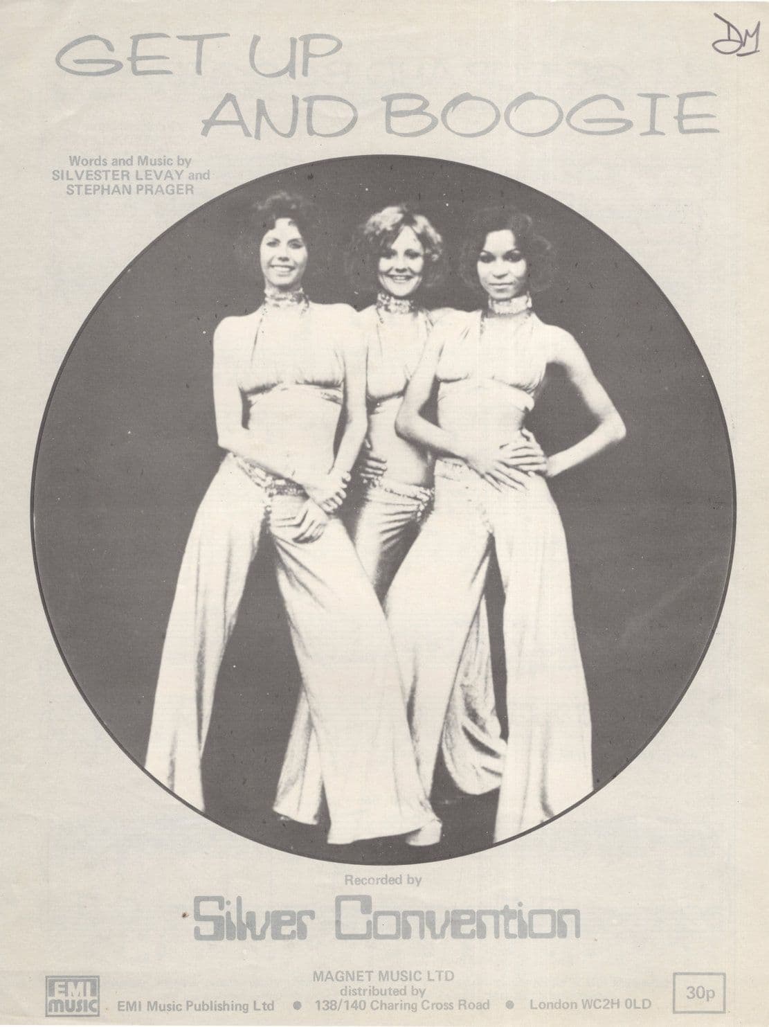 Silver Convention Get Up & Boogie Sheet Music