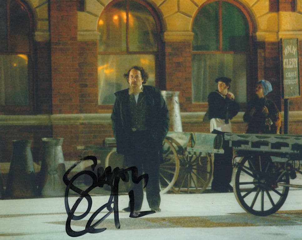 Simon Callow in Dr Doctor Who Large 10x8 Hand Signed Photo