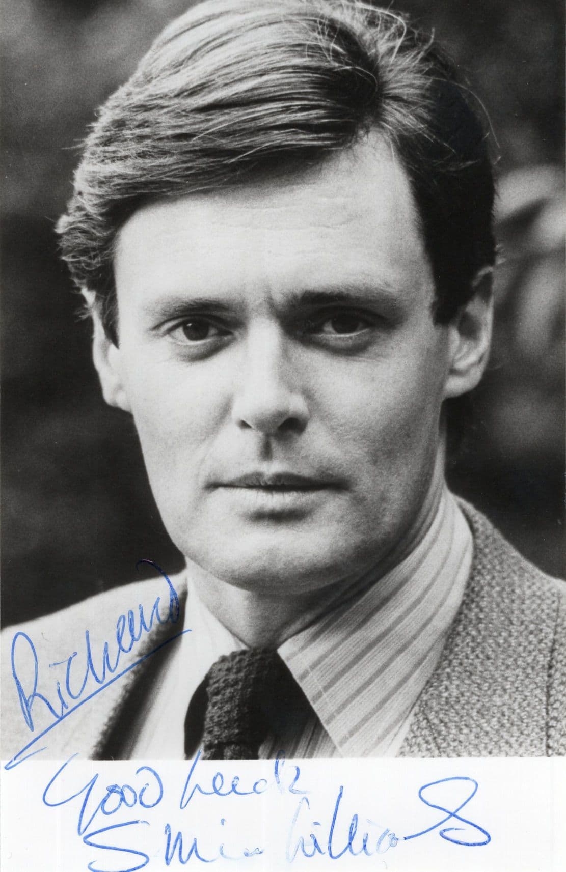 Simon Williams Upstairs Downstairs Heartbeat Vintage Hand Signed Photo