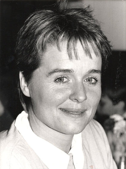 Sinead Cusack Irish Shakespeare Actress Vintage 1980s Large Press Photo