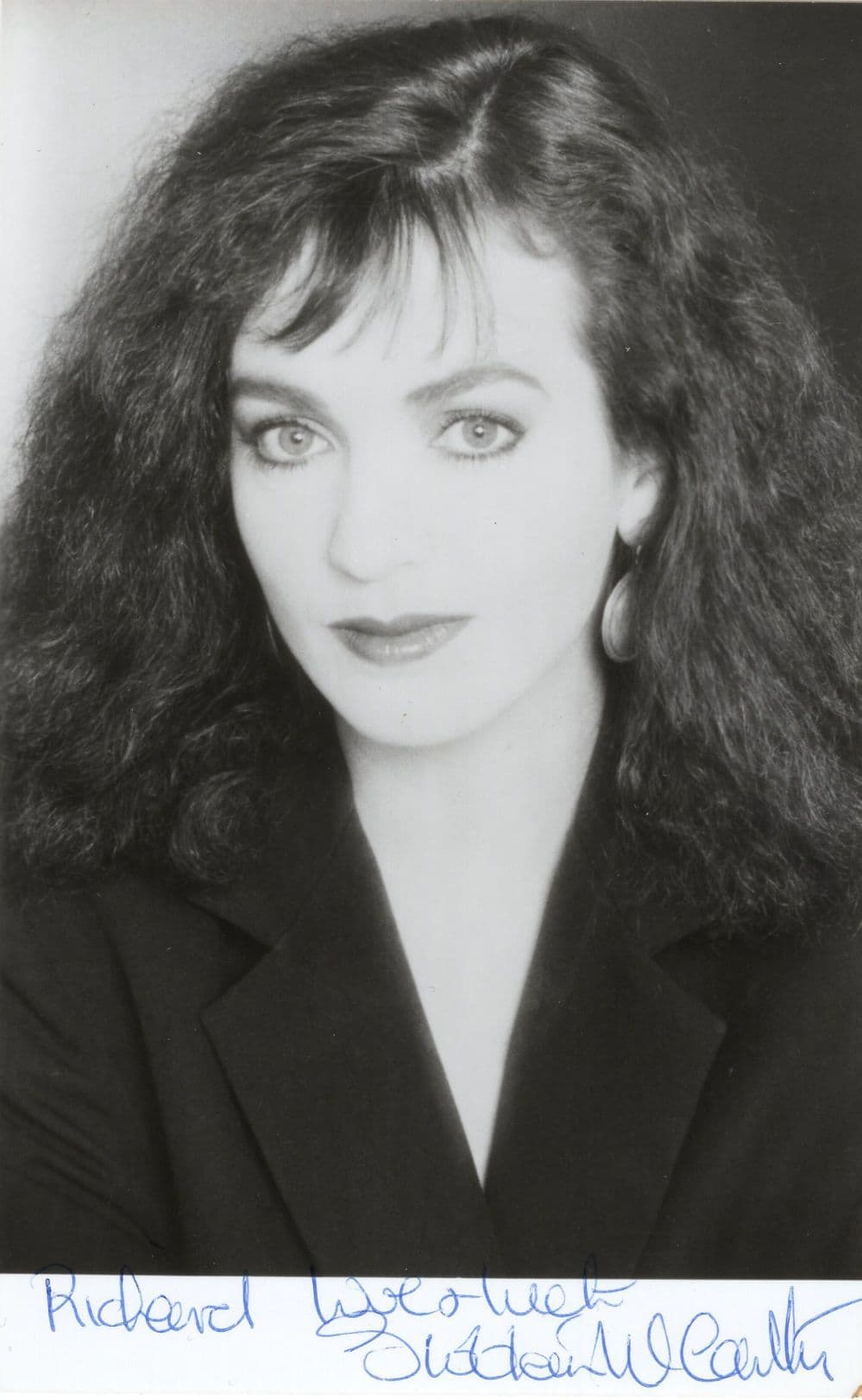 Sioban McCarthy Bad Girls Vintage Hand Signed Photo