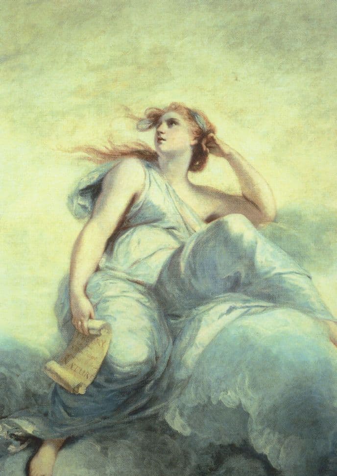 Sir Joshua Reynolds Theory Royal Academy Of Arts Painting Postcard