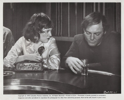 Skid Row Bar Susan Tyrrell Stacy Keach Film 10x8 Monochrome Press Photo