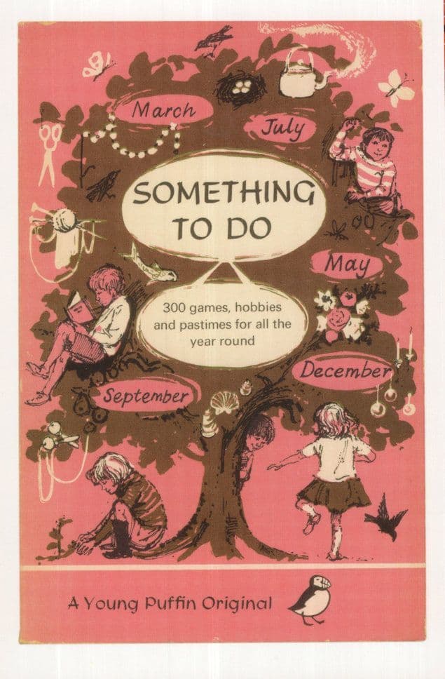Something To Do Games & Hobbies 1968 Puffin Book Postcard