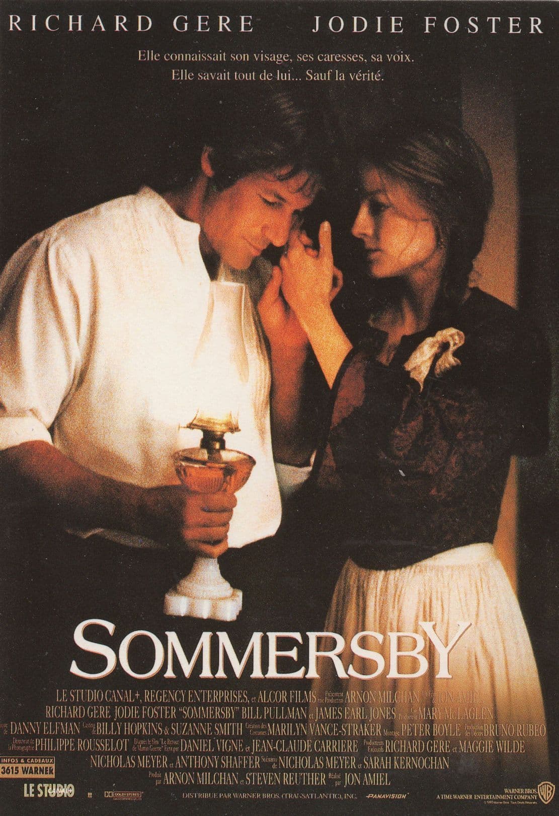Sommersby Richard Gere Jodie Foster Film Postcard