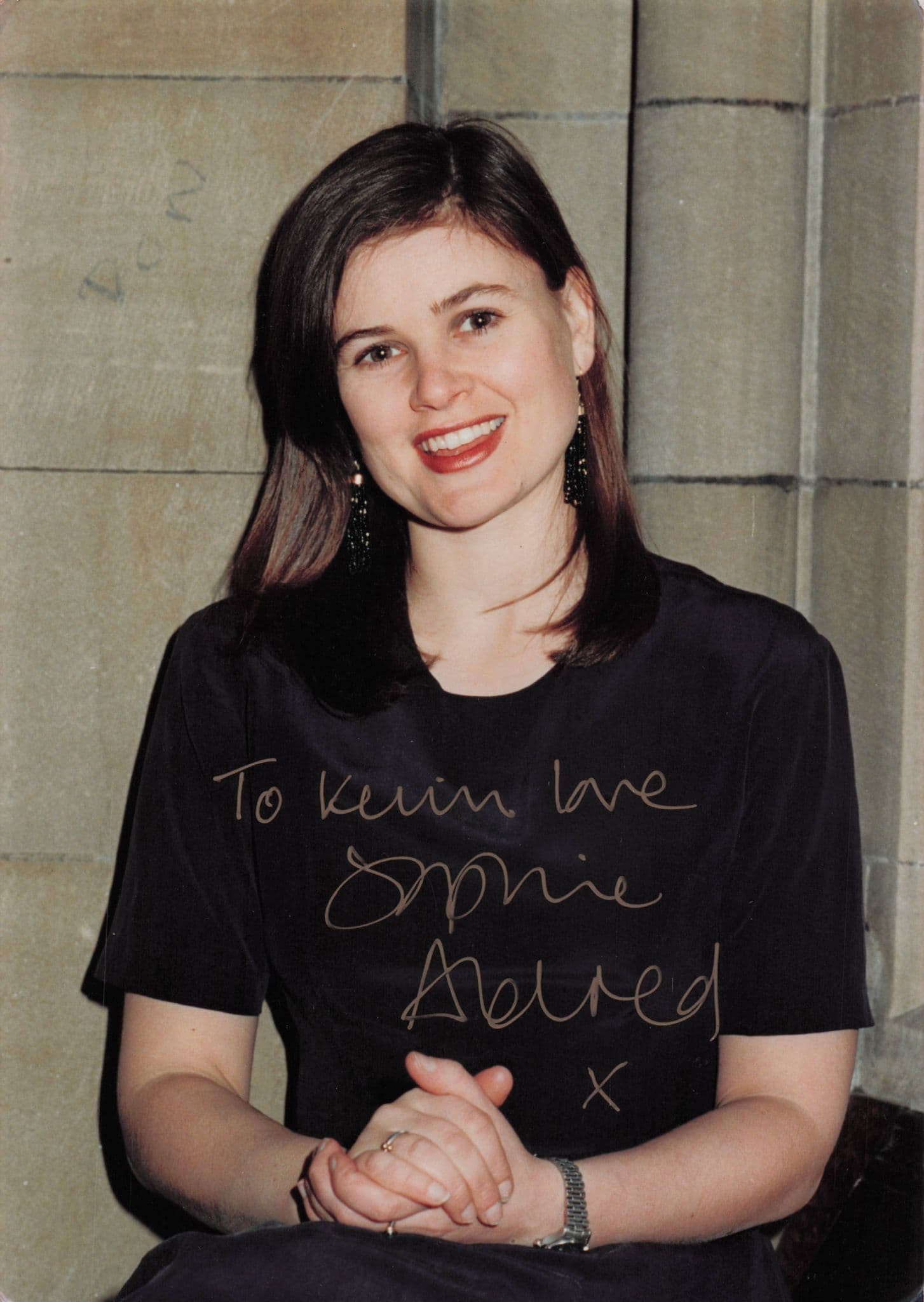 Sophie Aldred Dr Who Companion Large Hand Signed Photo