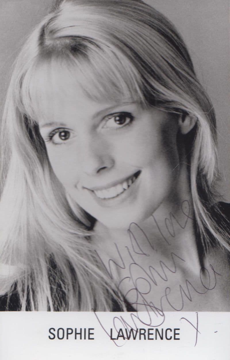 Sophie Lawrence as Diane Butcher in Eastenders Hand Signed Cast Photo