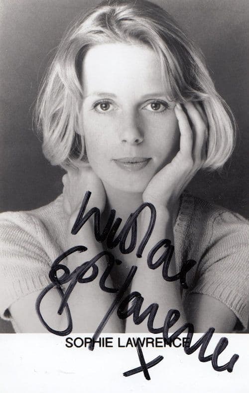 Sophie Lawrence Eastenders BBC Show Hand Signed Photo