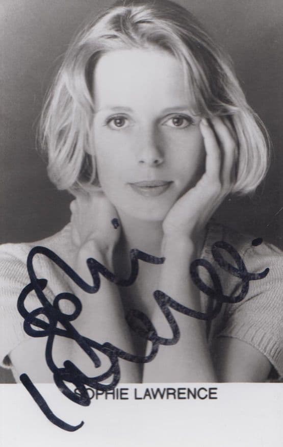 Sophie Lawrence of BBC Eastenders Hand Signed Photo