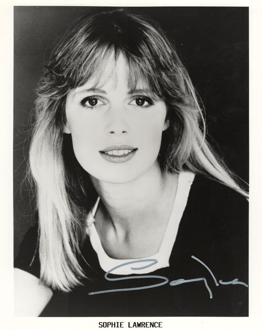 Sophie Lawrence Vintage Large 10x8 Eastenders Hand Signed Photo
