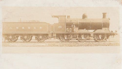 South Central 301 London Railway Old Antique Rail Train Real Photo RPC Postcard