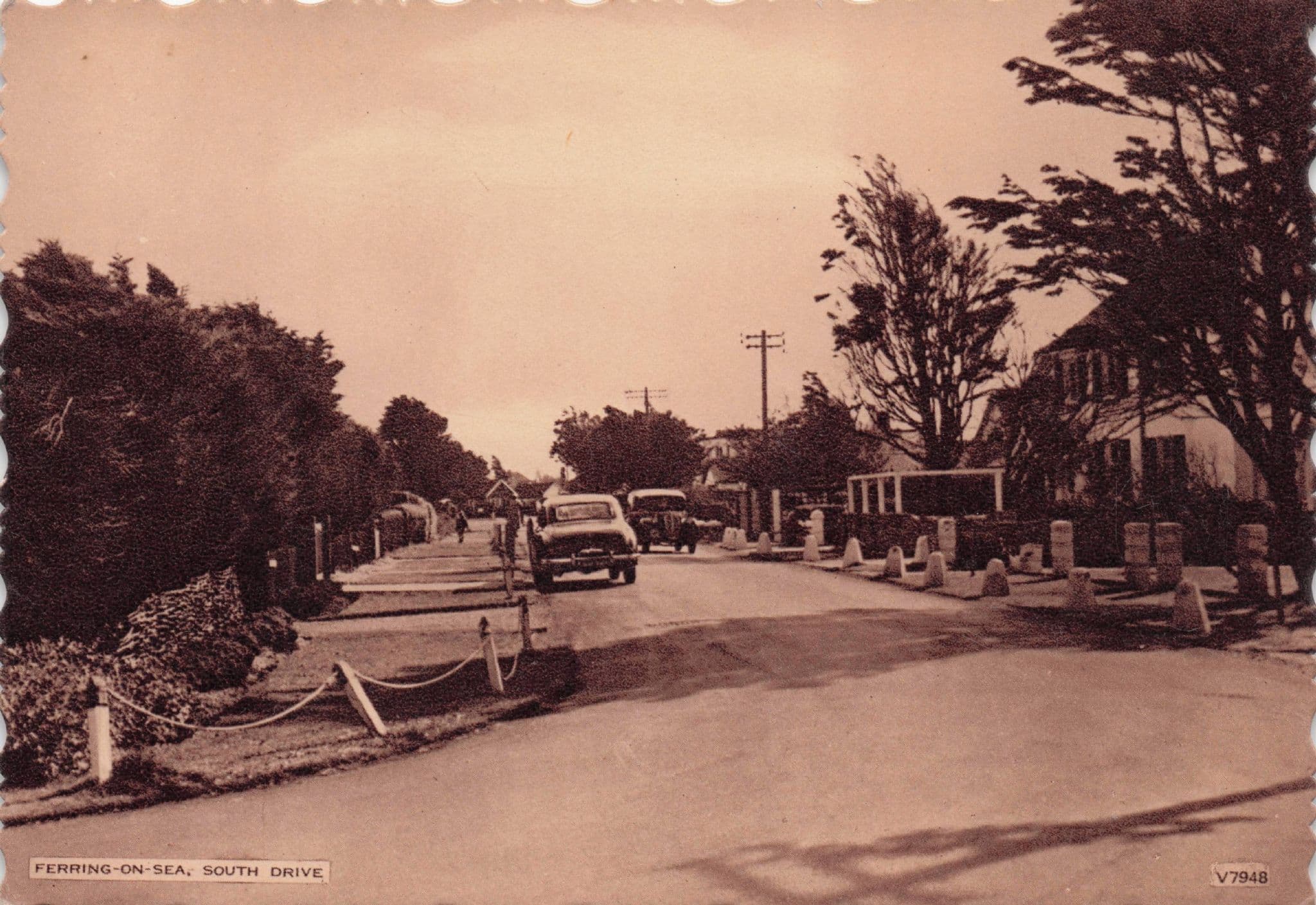 South Drive Ferring On Sea Sussex Postcard