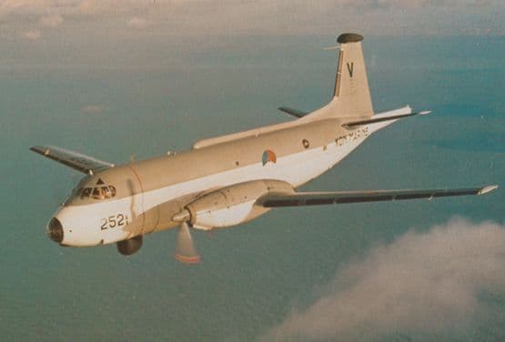 SP-13a Atlantic Onze Marineluchtvaart In Kaart Plane Postcard