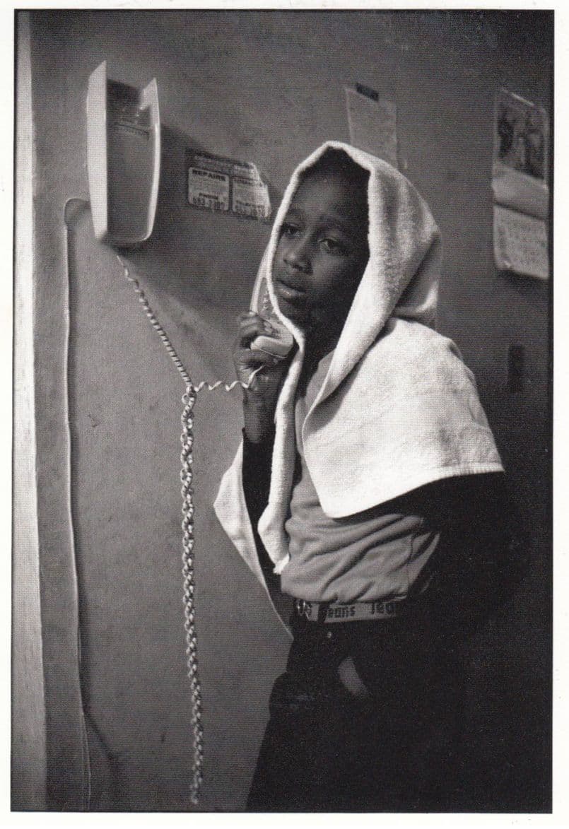Spanish Harlem Telephone Hoody Child American Youth Didler Ruef Award Postcard