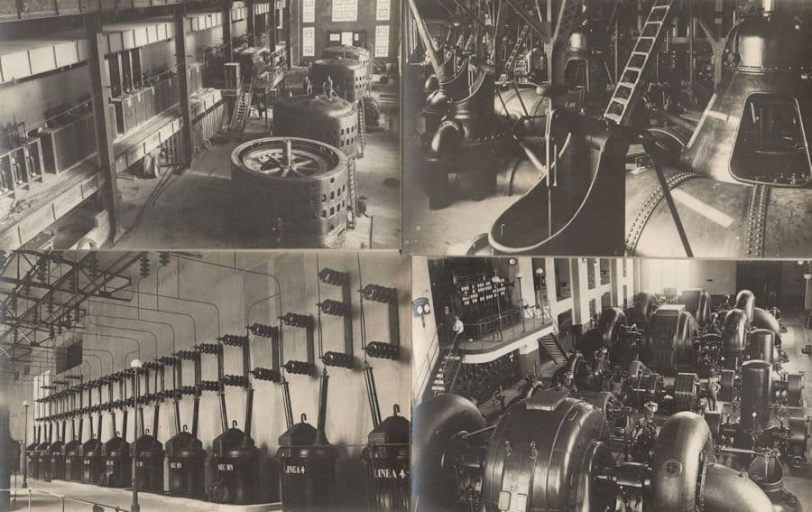 Spanish Ship Factory Industry Ladders Gas Cylinders 4x Old Postcard s