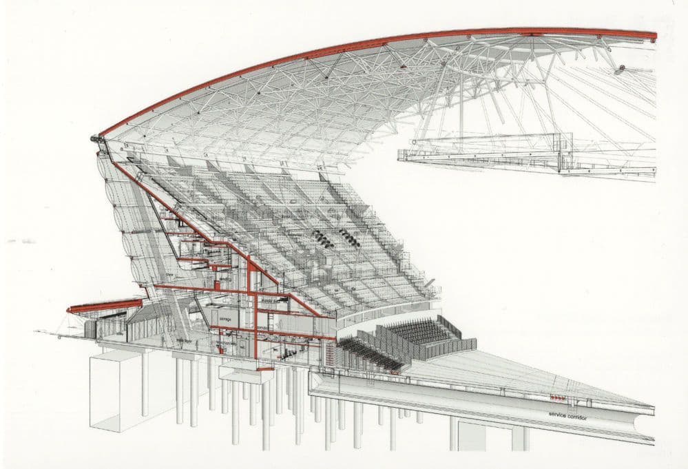 Spencer De Grey SSE Hydro Avenue Glasgow 2013 Drawing Postcard