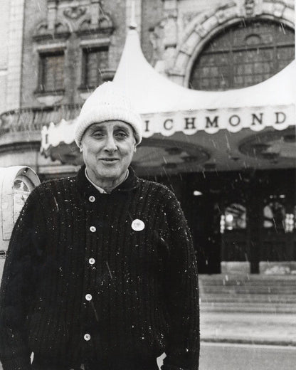 Spike Milligan At Richmond Theatre Large Press Photo