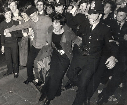 Spike Milligan at The Beatles London Film Premiere Let It Be 1970 Press Photo
