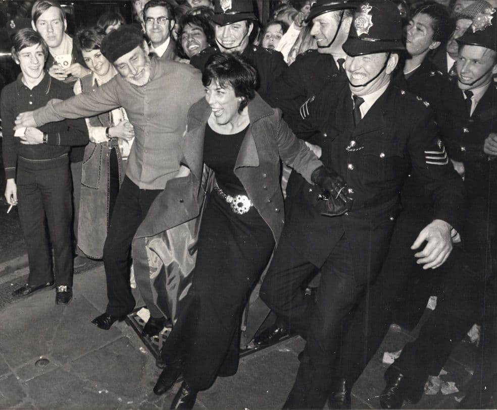 Spike Milligan at The Beatles London Film Premiere Let It Be 1970 Press Photo