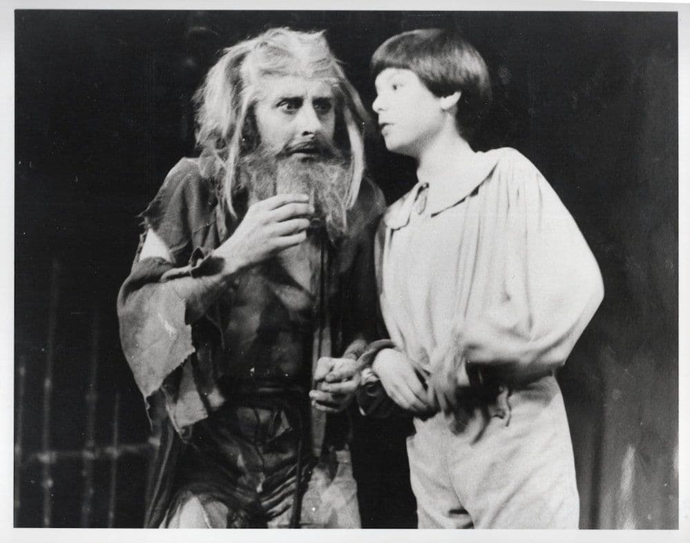 Spike Milligan in 1961 Treasure Island Theatre Play Granada TV Press Photo