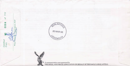 Springtime JW White 1994 Military Squadrons Of The Royal Air Force Hand Signed FDC