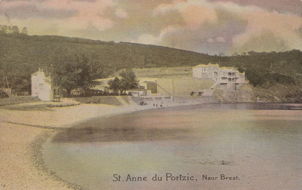 St Anne Du Portzic France Old Postcard