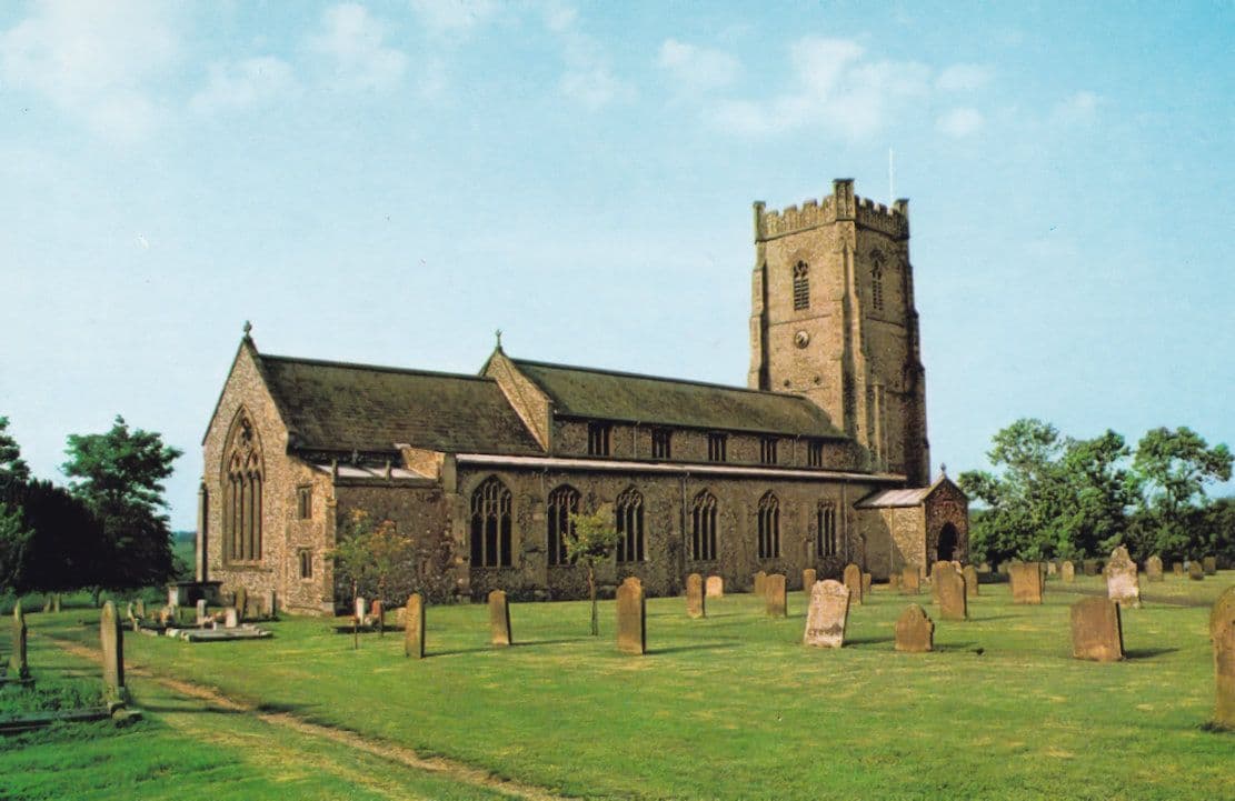 St James Church Castle Acre Norfolk Postcard
