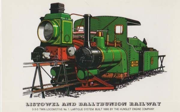 St Paul & Pacific Railroad Baloon Stack Smith & Jackson Coal Burn Train Postcard