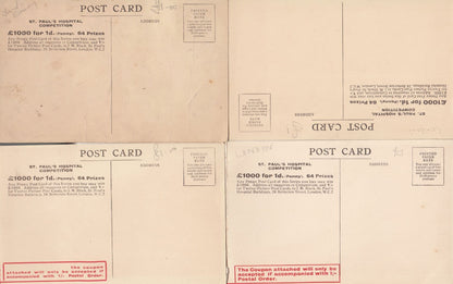 St Pauls Hospital London Competition 8x Old Postcard s