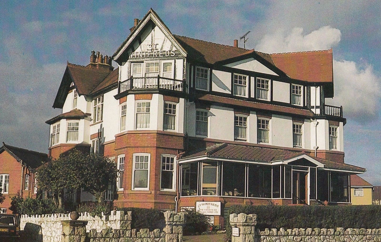 St Winifreds Wales Christian Endeavour Holiday Postcard From Visitor Message