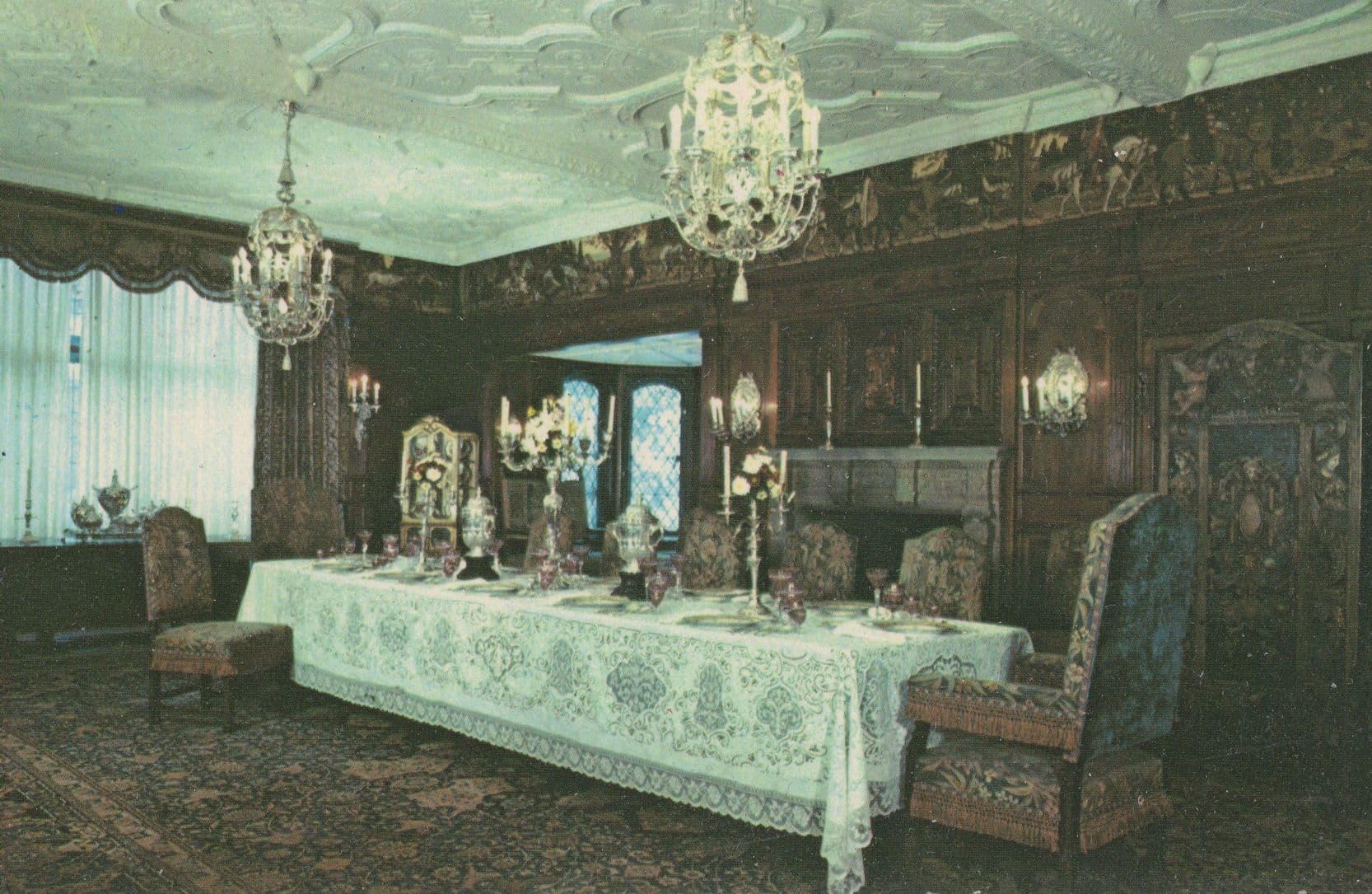 Stan Hywet Hall Akron Ohio USA Postcard