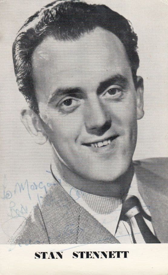 Stan Stennett Crossroads Antique Start Of Career Hand Signed Photo